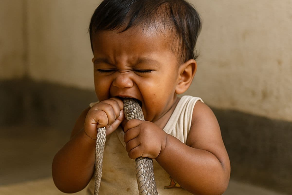 Bihar News: गेहुअन सांप पर भारी पड़ा एक साल का गोविंदा, डॉक्टर भी हैरान, हर तरफ हो रही चर्चा