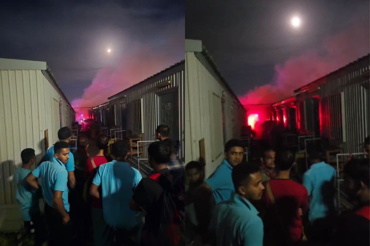 Bihari Workers: बिहारी मजदूरों के कैंप में लगी भीषण आग, सामने आया हादसे का वीडियो 