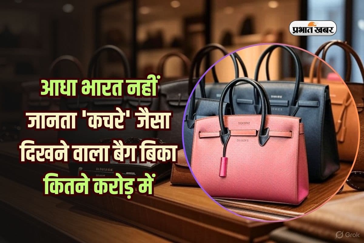 आधा भारत नहीं जानता 'कचरे' जैसा दिखने वाला बैग बिका कितने करोड़ में, जान जाएगा तो लगेगा तगड़ा झटका!