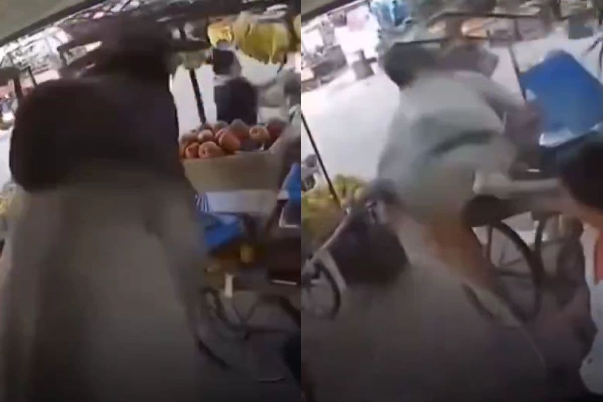 Viral Video: फल खरीद रही महिलाओं पर गुस्सैल सांड ने किया हमला, अंत में जो हुआ उसे देख खड़े हो जाएंगे रौंगटे