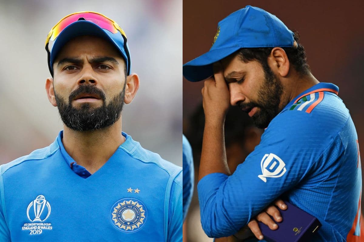 Virat Kohli and Rohit Sharma.