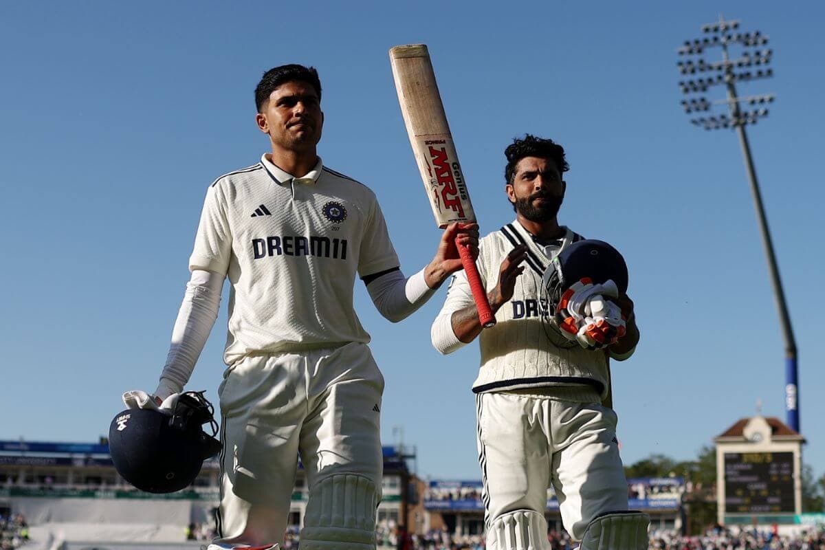 Shubman Gill and Ravindra Jadeja