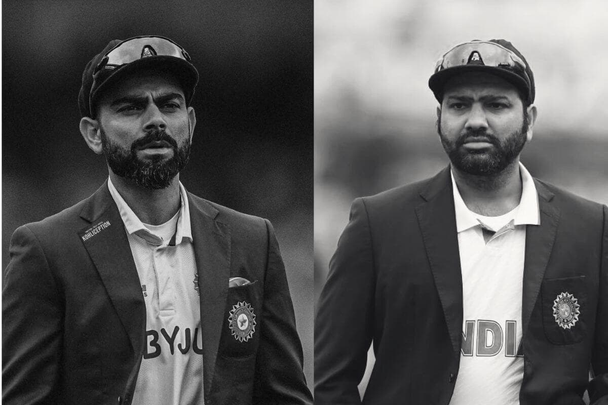 Virat Kohli and Rohit Sharma.
