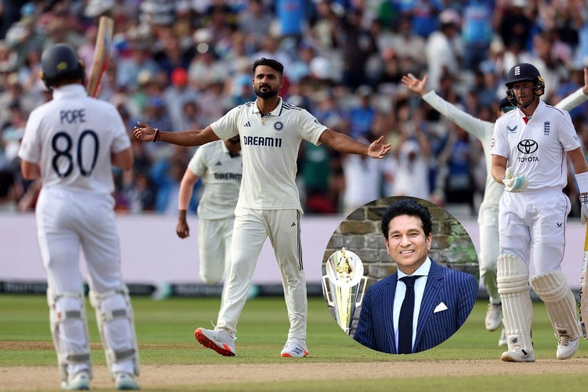 Sachin Tendulkar declared the ball of the IND vs ENG series