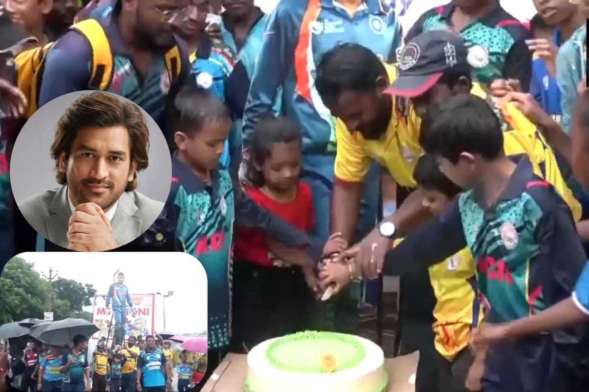 Fan Club Celebrates MS Dhoni Birthday in Ranchi