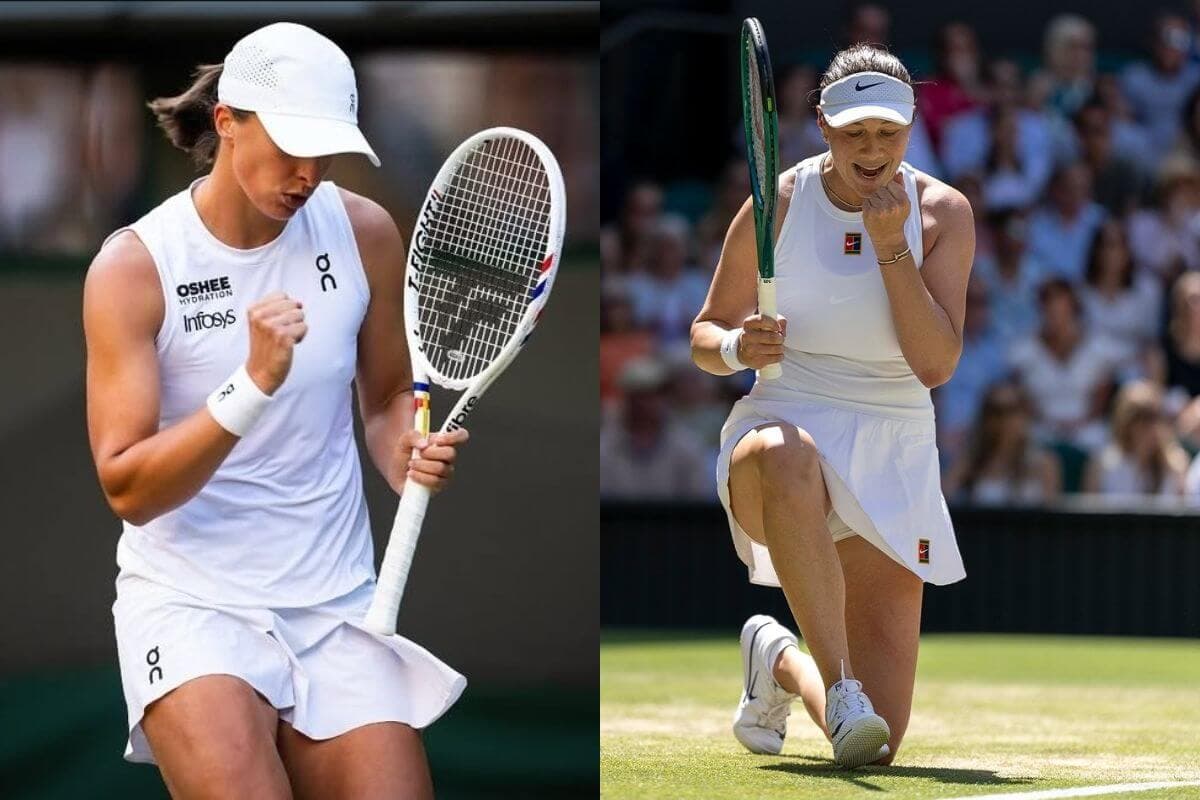 Amanda Anisimova vs Iga Swiatek in Wimbledon 2025 Final