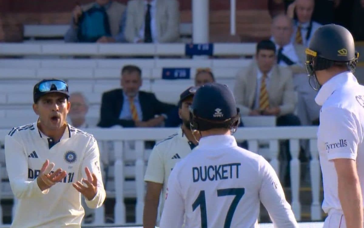 Shubman Gill blasts over Ben Duckett: