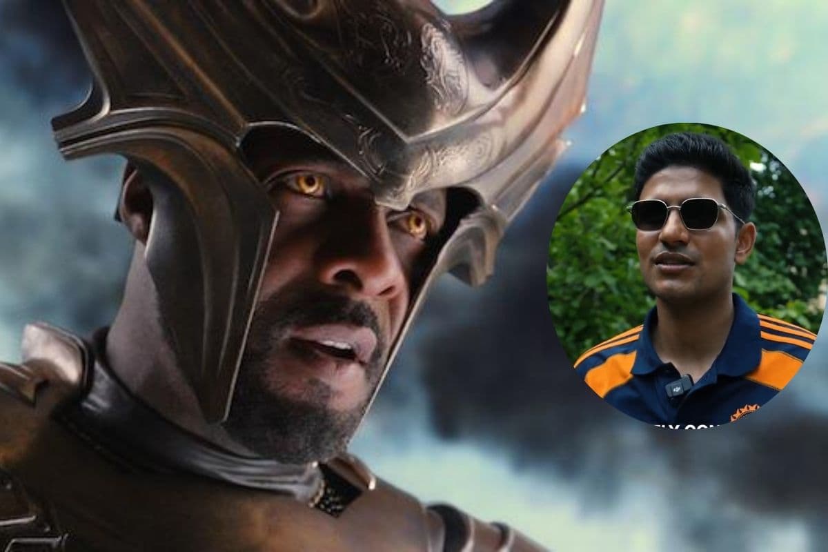 Heimdall from Thor aka Idris Alba met Team India