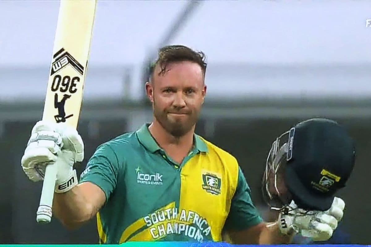 AB de Villiers 41 Ball Century