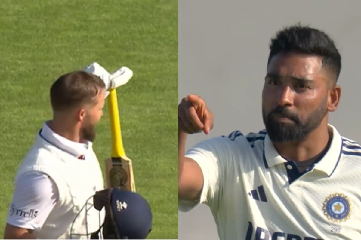Mohammed Siraj vs Ben Duckett