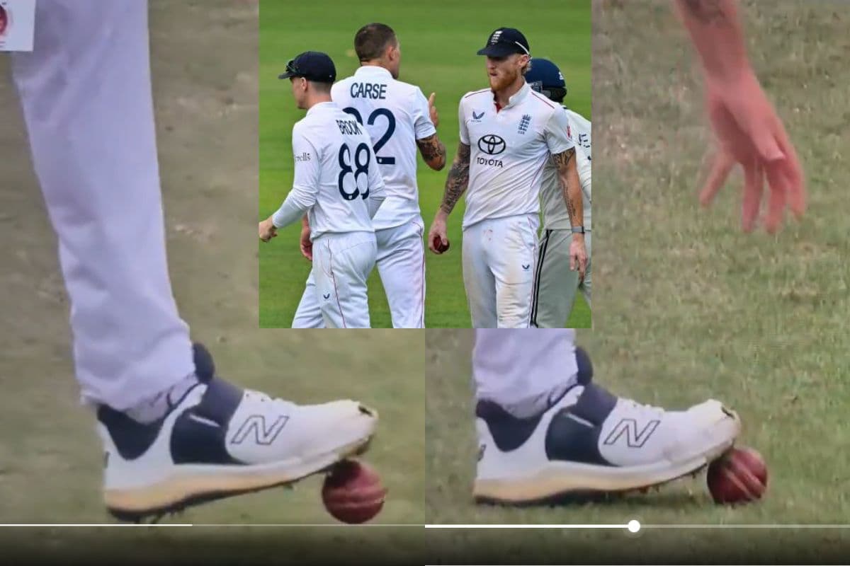 Brydon Carse accused of Ball Tampering.