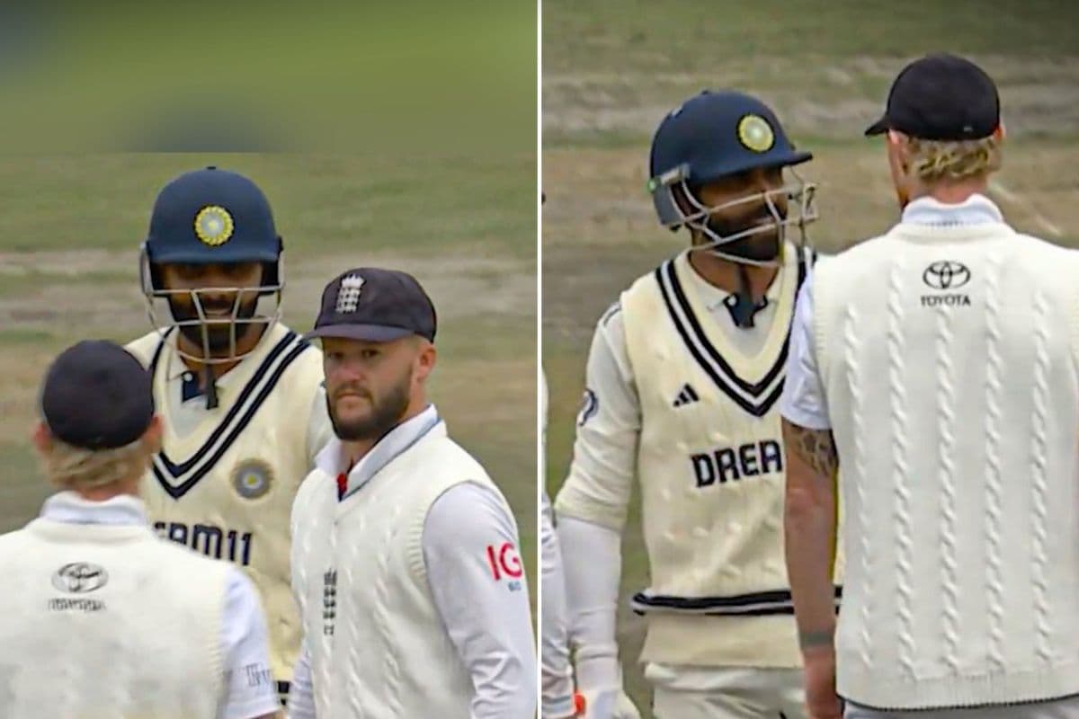 Ravindra Jadeja and Ben Stokes Chat