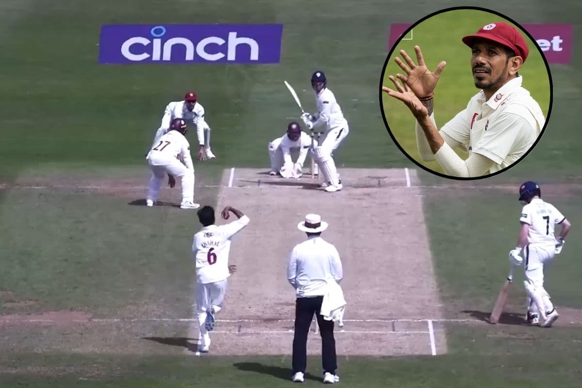 Yuzvendra Chahal in County Cricket.