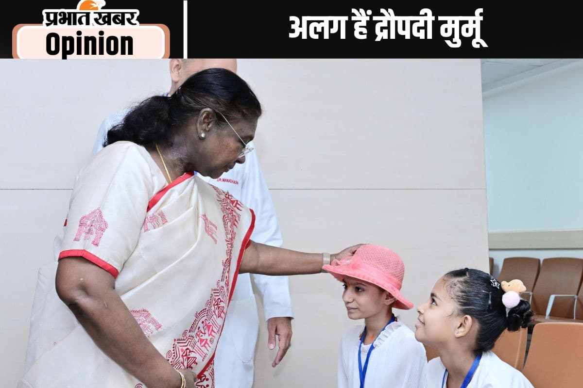 द्रौपदी मुर्मू में भारत खुद को देखता है