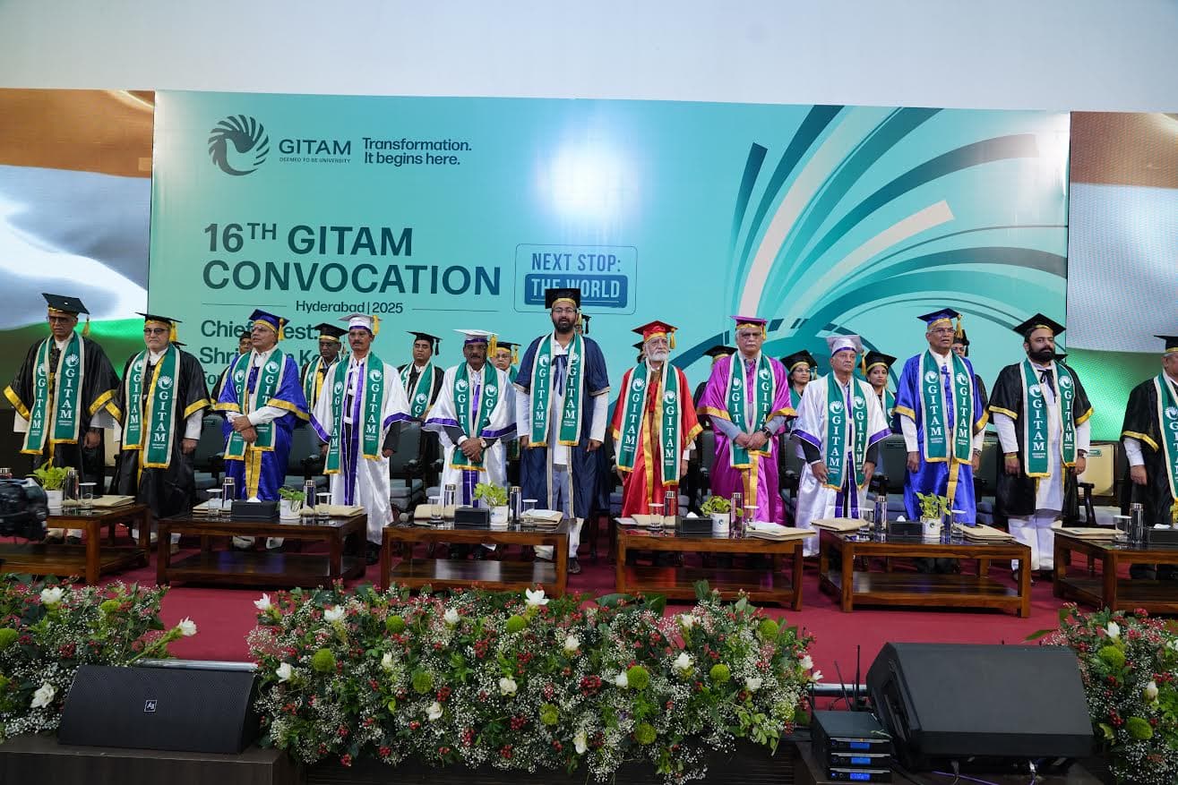GITAM University: गिटम यूनिवर्सिटी का 16वां Convocation, 6000 से अधिक छात्रों को मिली डिग्री 