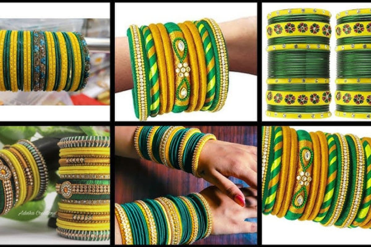 Green and Yellow Bangles for Sawan: पिया होंगे बेसब्र,जब सावन में हाथों पर खनकेंगी ये हरी-पीली चूड़ियां