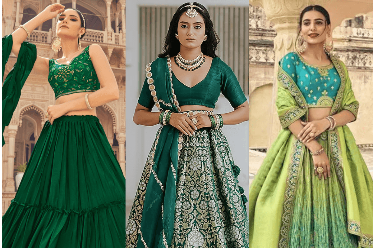 Hariyali Teej Outfit Ideas Hariyali Teej Outfit Ideas