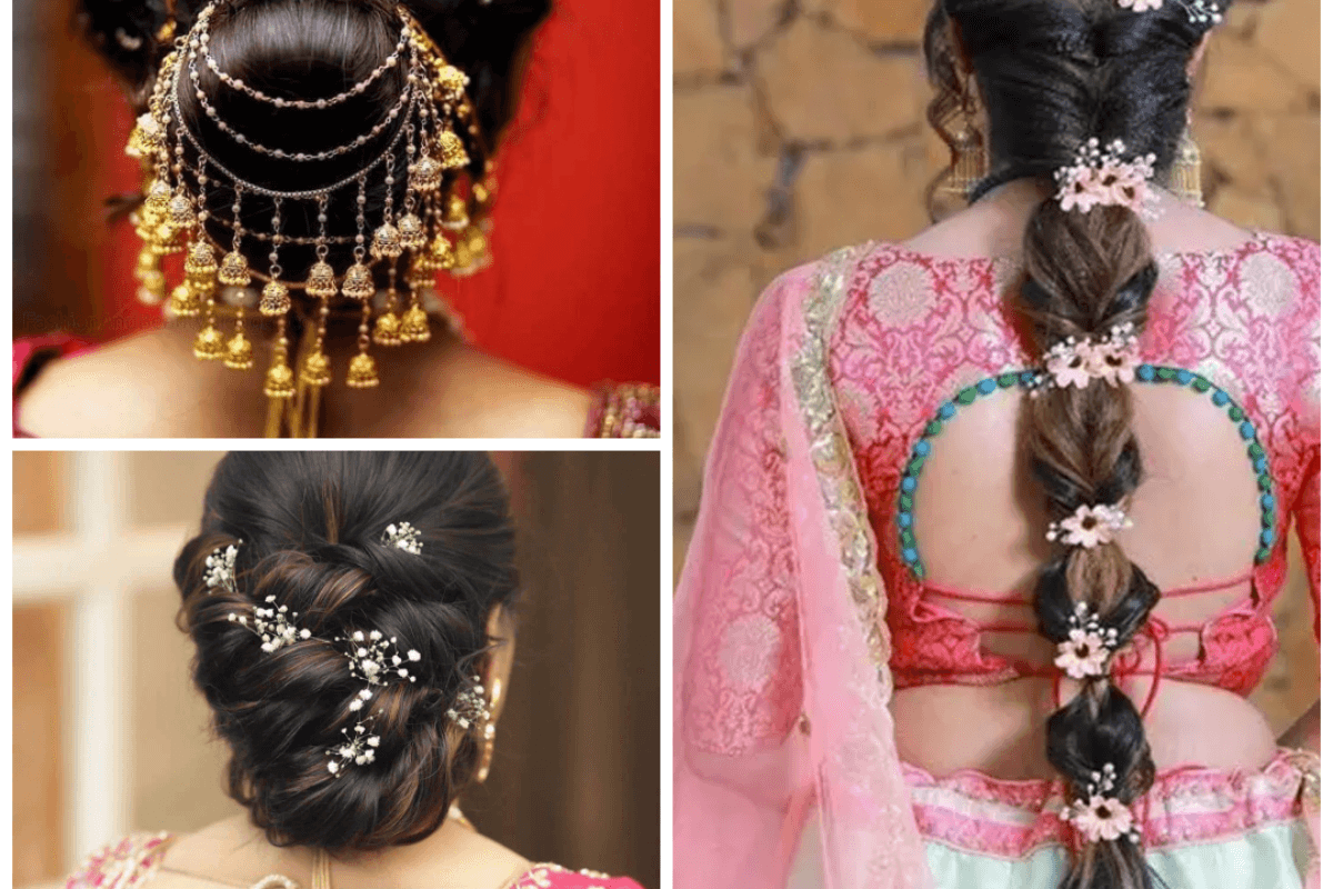 Hariyali Teej Hair Style