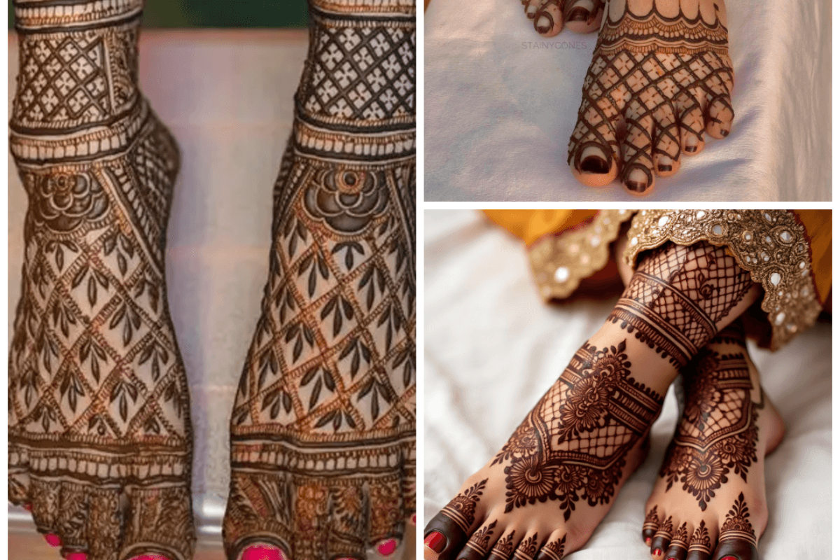 Hariyali Teej Mehndi Design