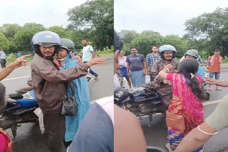 Jharkhand News: चांडिल में सड़क पर हाई वोल्टेज ड्रामा, पत्नी ने पति और दूसरी महिला को चप्पल से जमकर पीटा