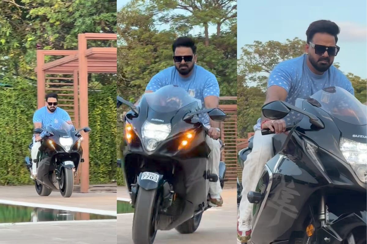 Bhojpuri: पवन सिंह के नए वीडियो ने सोशल मीडिया पर उड़ाया गर्दा, स्पोर्ट्स बाइक पर लग रहे 'भोजपुरी के ऋतिक रोशन'