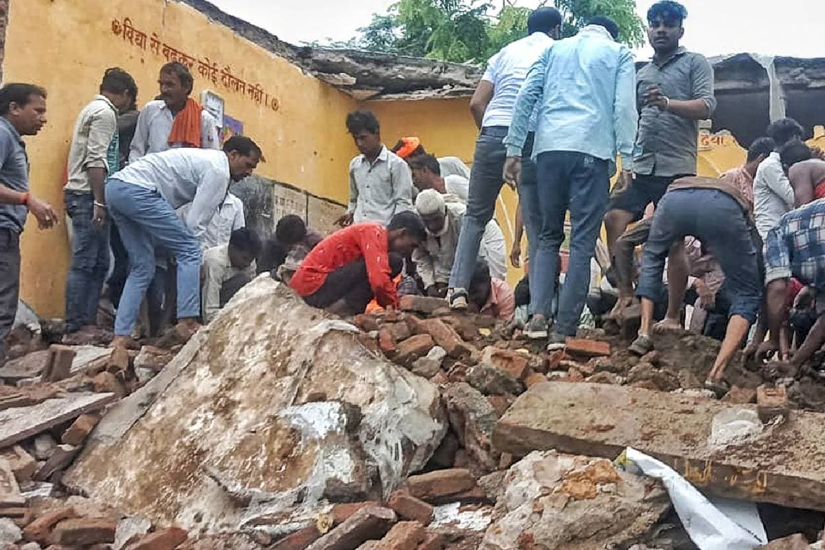 Jhalawar School Collapses Jhalawar School Collapses