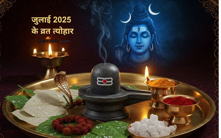 July 2025 Vrat Tyohar List: सावन माह की होगी शुरूआत, जुलाई माह में पड़ेंगे ये व्रत त्योहार