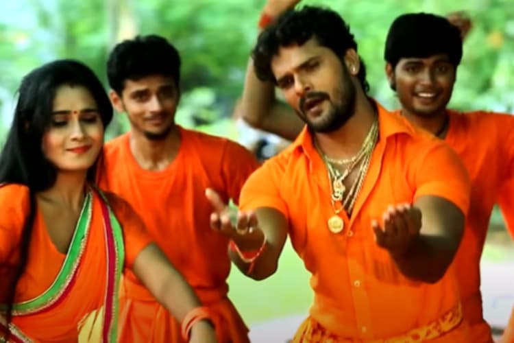 Khesari Lal Yadav Baje Khesari Ke Gana: सावन में छाया 'बाजे खेसारी के गाना', झूम कर नाचते दिखे ट्रेंडिंग स्टार, आपने देखा क्या