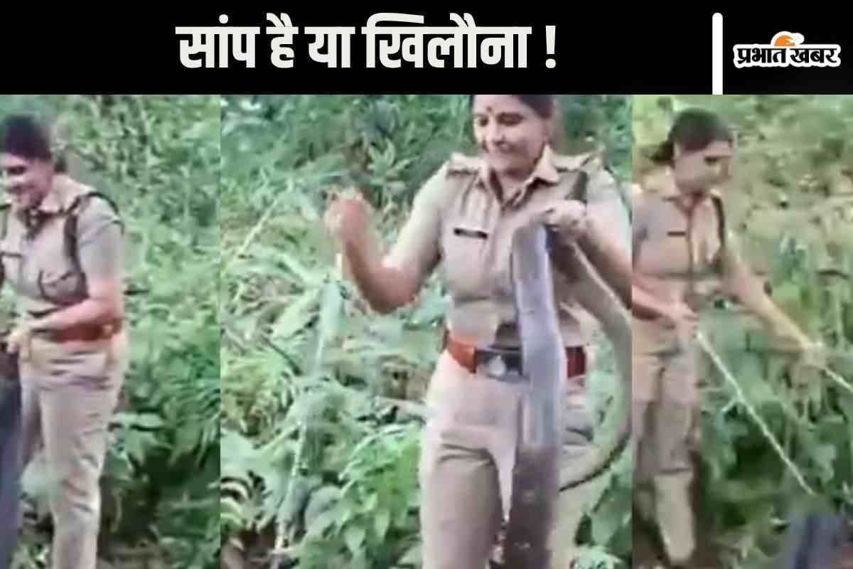 Viral Video : सलाम है मैडम जी को! 18 फुट लंबे किंग कोबरा को पकड़ने वाली ये महिला है कौन