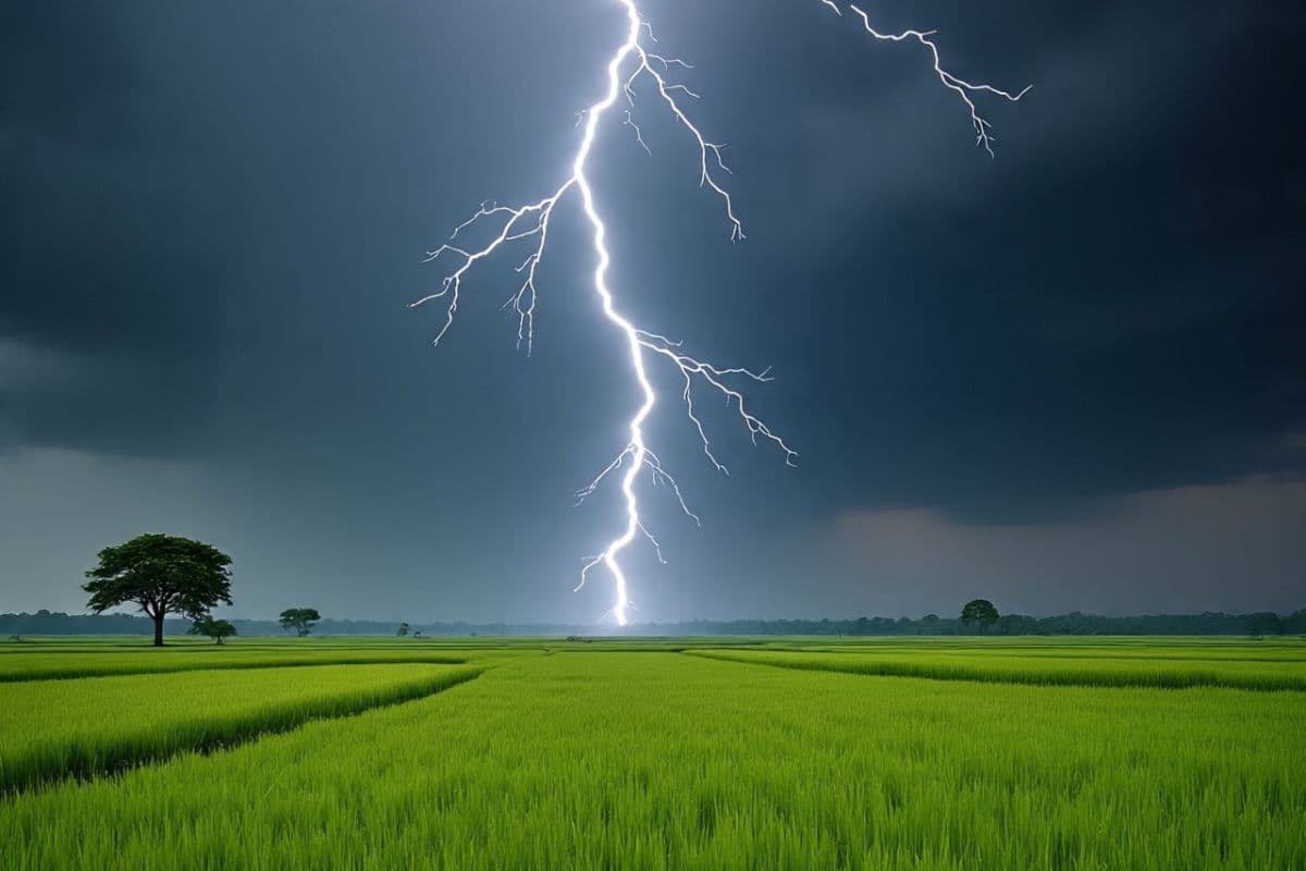 Lightning In Jharkhand: सरायकेला में आसमानी बिजली गिरने से तीन महिलाएं घायल, खेत में काम कर लौट रही थीं घर
