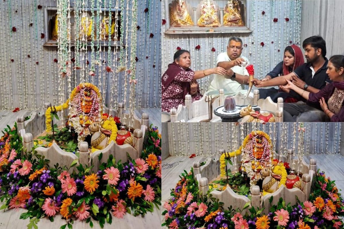 Maha Rudrabhishek: रांची के इस मंदिर में महारुद्राभिषेक, बाबा भोलेनाथ के जयघोष से हुआ शिवमय