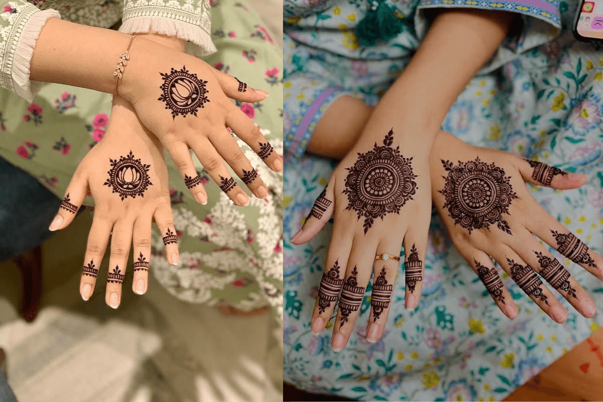 Simple and Beautiful Mehndi Designs for Sawan 2025