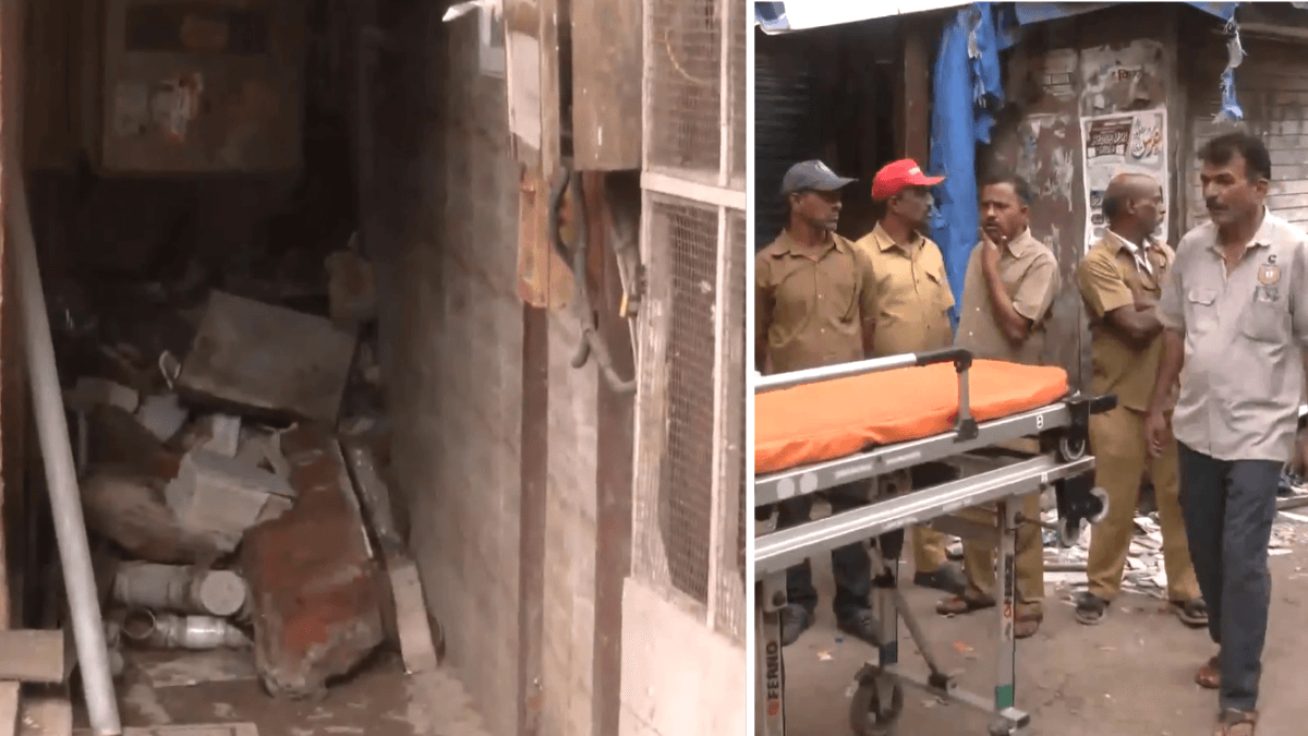 Mumbai Chawl Collapse: मुंबई के बांद्रा में तीन मंजिला चॉल गिरा, मौके का डरावना वीडियो आया सामने