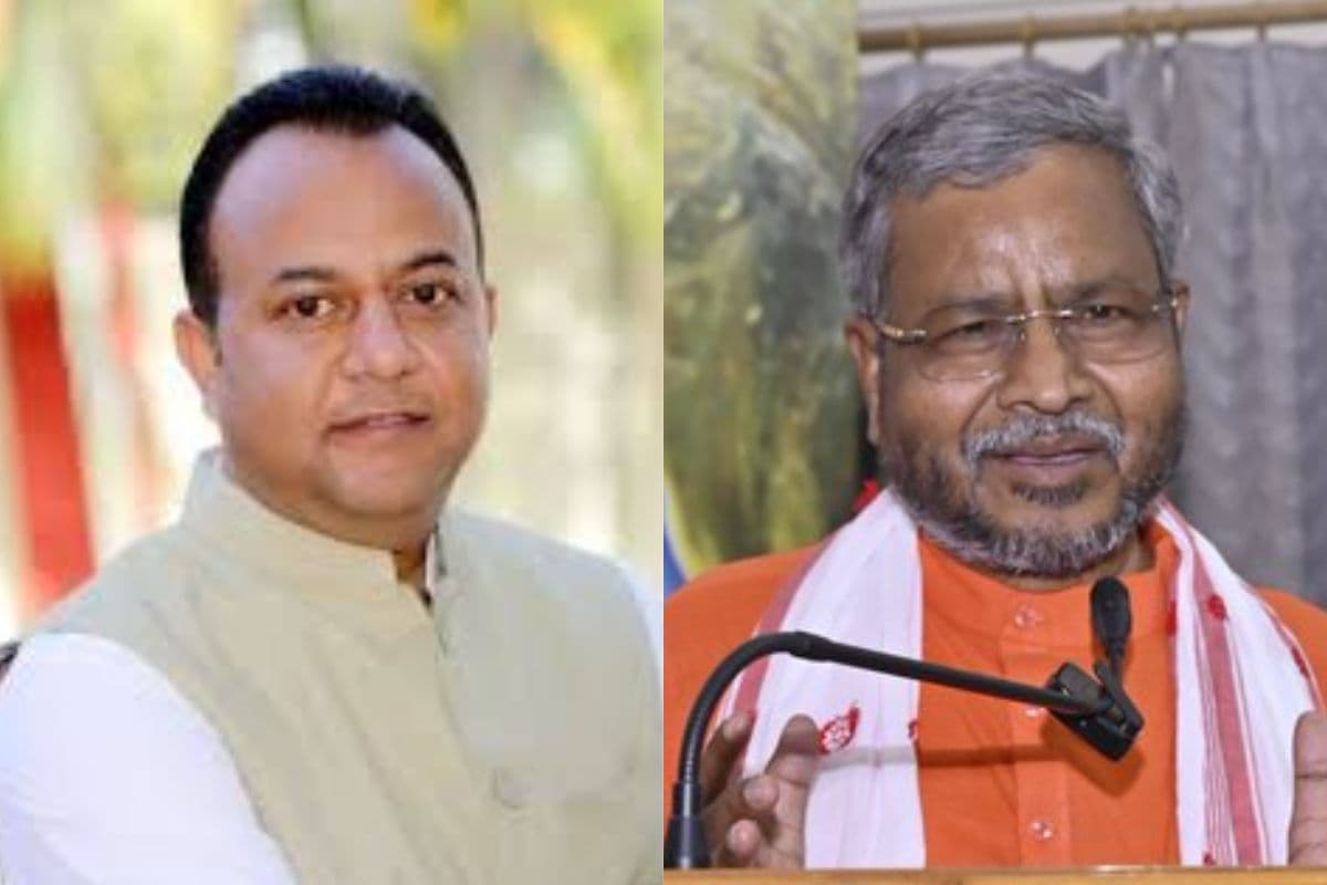 Naveen Jaiswal and Babulal Marandi Naveen Jaiswal and Babulal Marandi