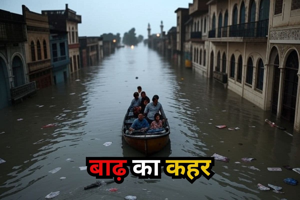 Pakistan Flood: पाकिस्तान में बाढ़ और बारिश से भारी तबाही, 10 दिनों में 72 की मौत