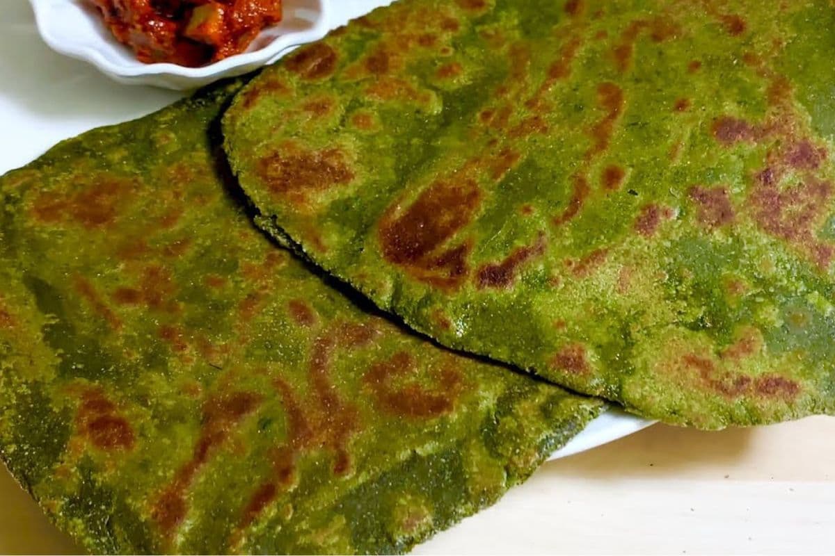 Palak Paratha Recipe