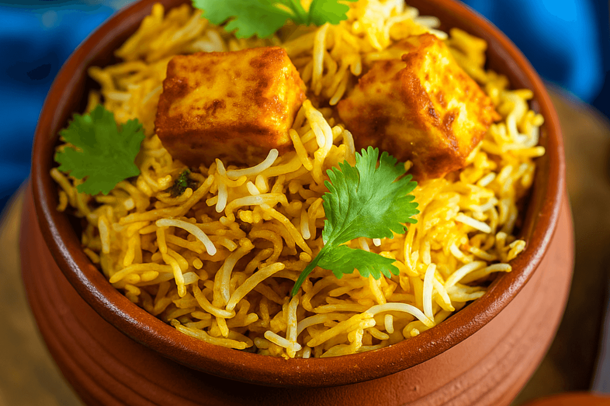 Paneer Biryani Recipe