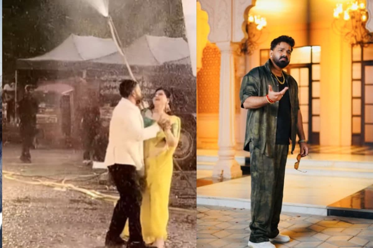 Pawan Singh Video: सलमान खान की हीरोइन संग पवन सिंह ने बारिश में किया रोमांस, लीक हुआ वीडियो
