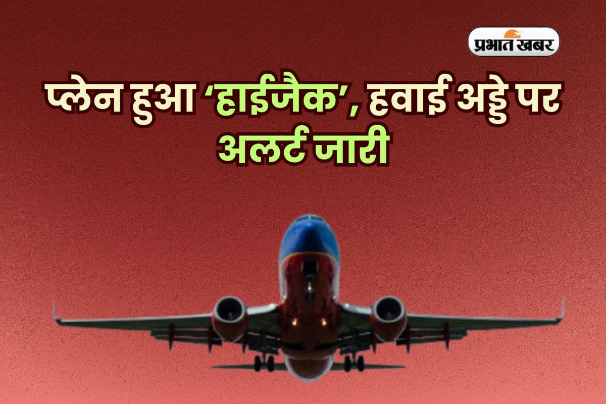 Plane Hijacked: प्लेन हुआ ‘हाईजैक’, हवाई अड्डे पर अलर्ट जारी, उड़ानें बंद