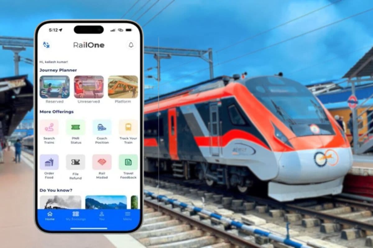 RailOne: टिकट बुकिंग से लाइव स्टेटस तक सब मिलेगा एक ही जगह, जानें कैसे करें रेलवे का सुपर ऐप डाउनलोड