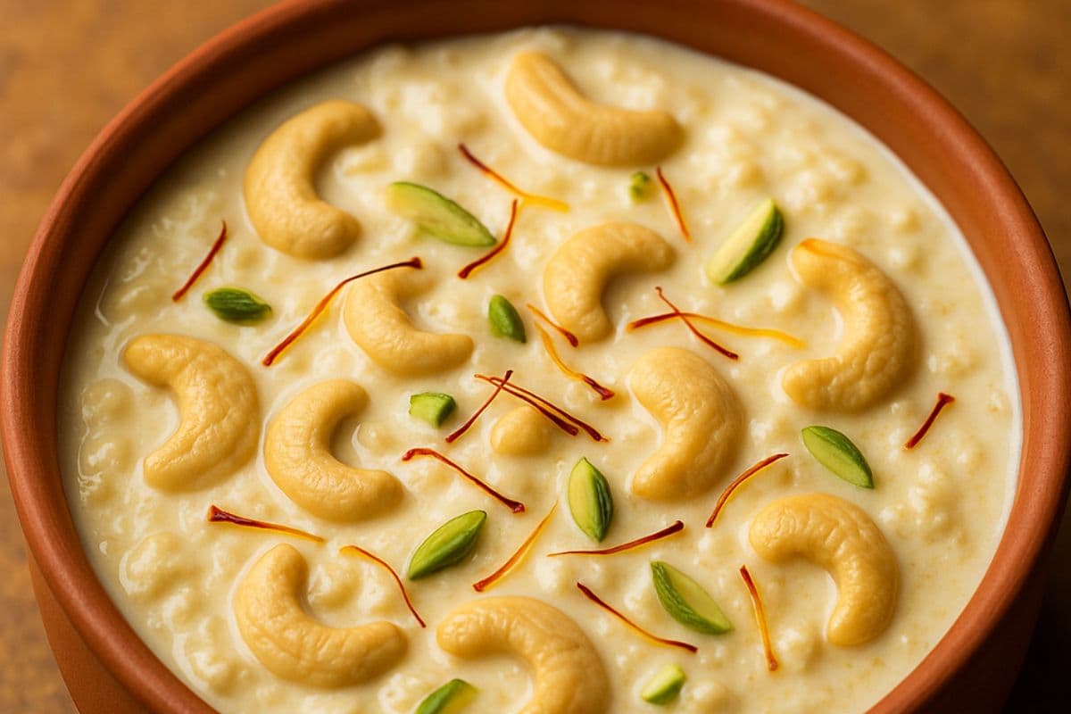 Kaju Rabdi Recipe: त्योहारों और मेहमानों के लिए बेस्ट है ये काजू रबड़ी, जानिए आसान रेसिपी
