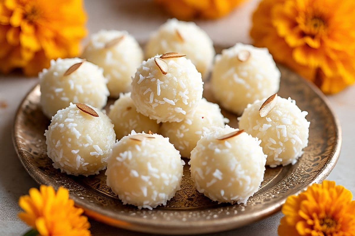 व्रत, भोग और स्वाद तीनों के लिए परफेक्ट है मलाई कोकोनट लड्डू, बस 10 मिनट में होगा तैयार