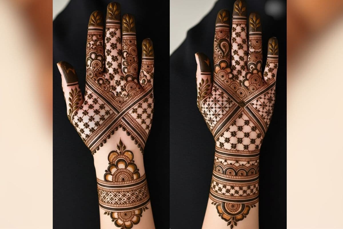 Sawan Mehndi Design