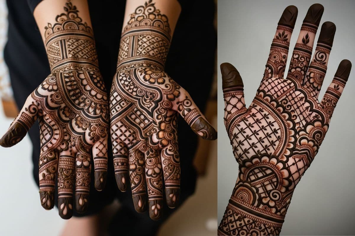 Sawan Mehndi Design 