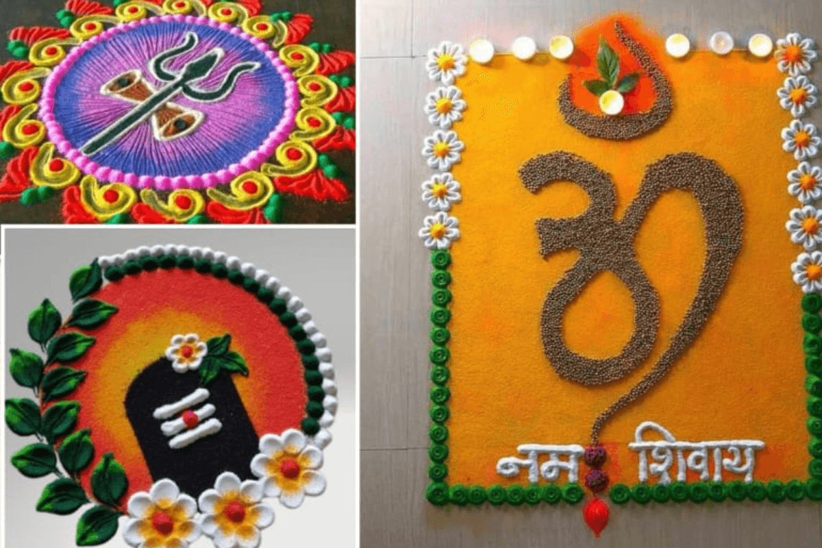 Sawan Rangoli Designs 2025: सावन में घर का आंगन संवारें इन मनमोहक रंगोली डिजाइनों से, हर नजर ठहर जाएगी