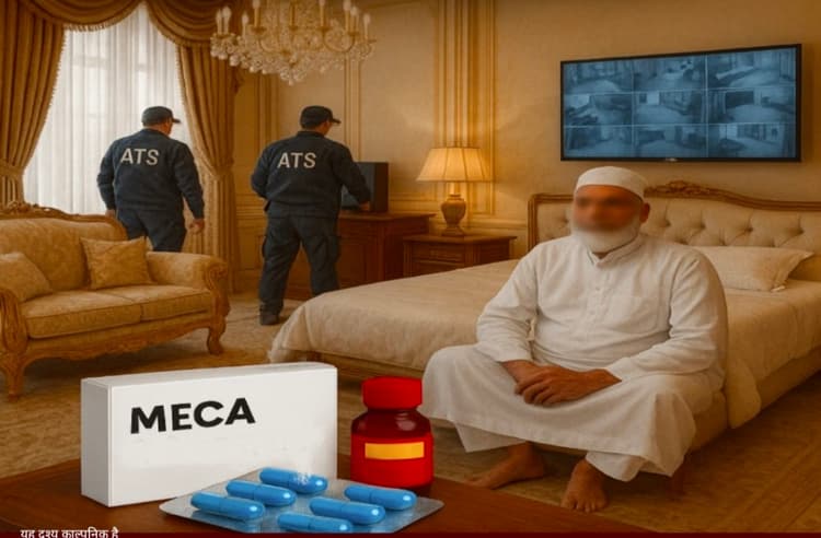 छांगुर बाबा का महलनुमा आश्रम बना अय्याशी का अड्डा, ATS को मिली शक्ति वर्धक दवाएं और विदेशी तेल