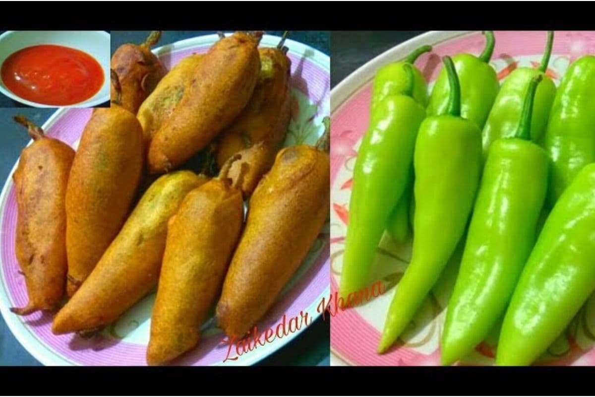 Stuffed Hari Mirch Pakora:सिर्फ 15 मिनट में बनाएं स्टफ्ड हरी मिर्च के कुरकुरे पकौड़ा