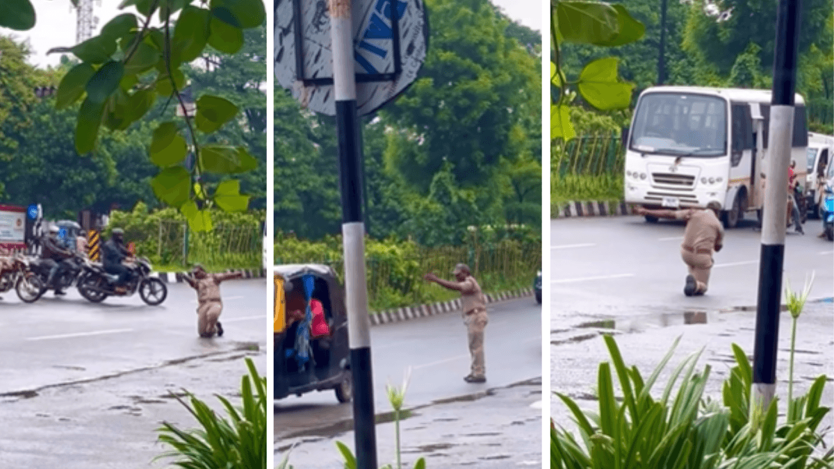 Viral Video: कभी सलाम तो कभी आदाब, ट्रैफिक पुलिस के अनोखे अंदाज ने लूटा सभी का दिल