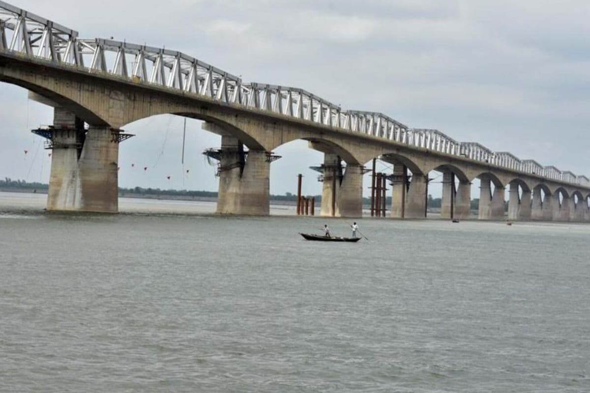 Bridge In Bihar How much work done on Bakhtiyarpur-Tajpur bridge Bridge In Bihar How much work done on Bakhtiyarpur-Tajpur bridge