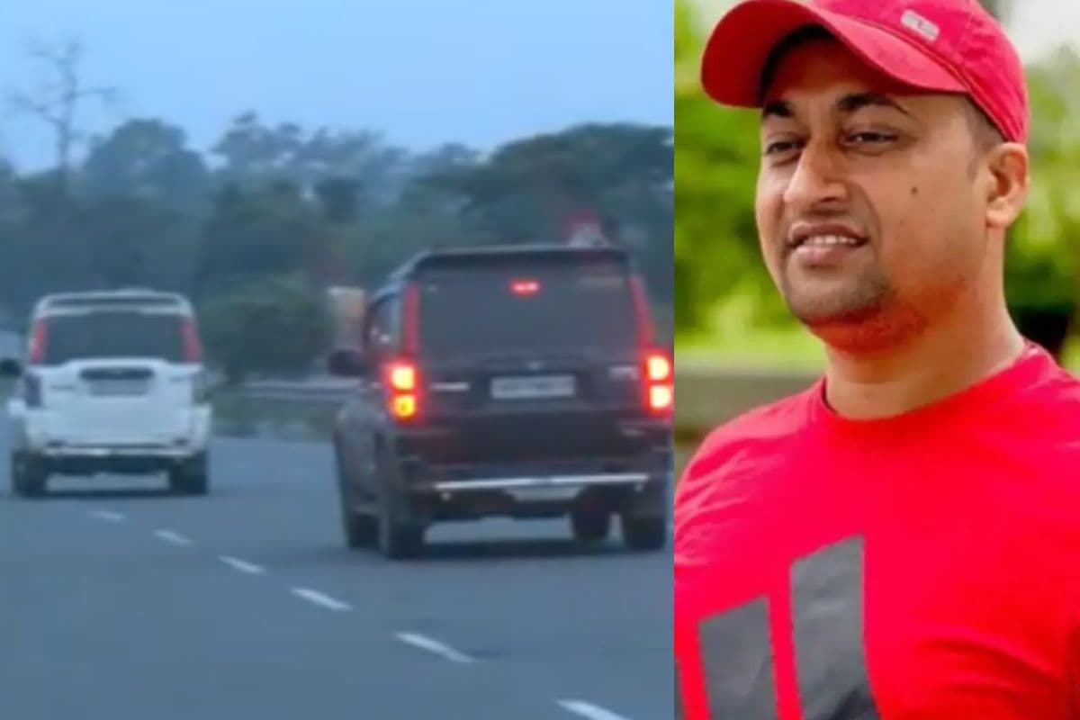 Video: इस स्कॉर्पियो में हैं गैंगस्टर चंदन मिश्रा हत्याकांड के आरोपी, शूटर ‘बादशाह’ को भी पटना ला रही STF